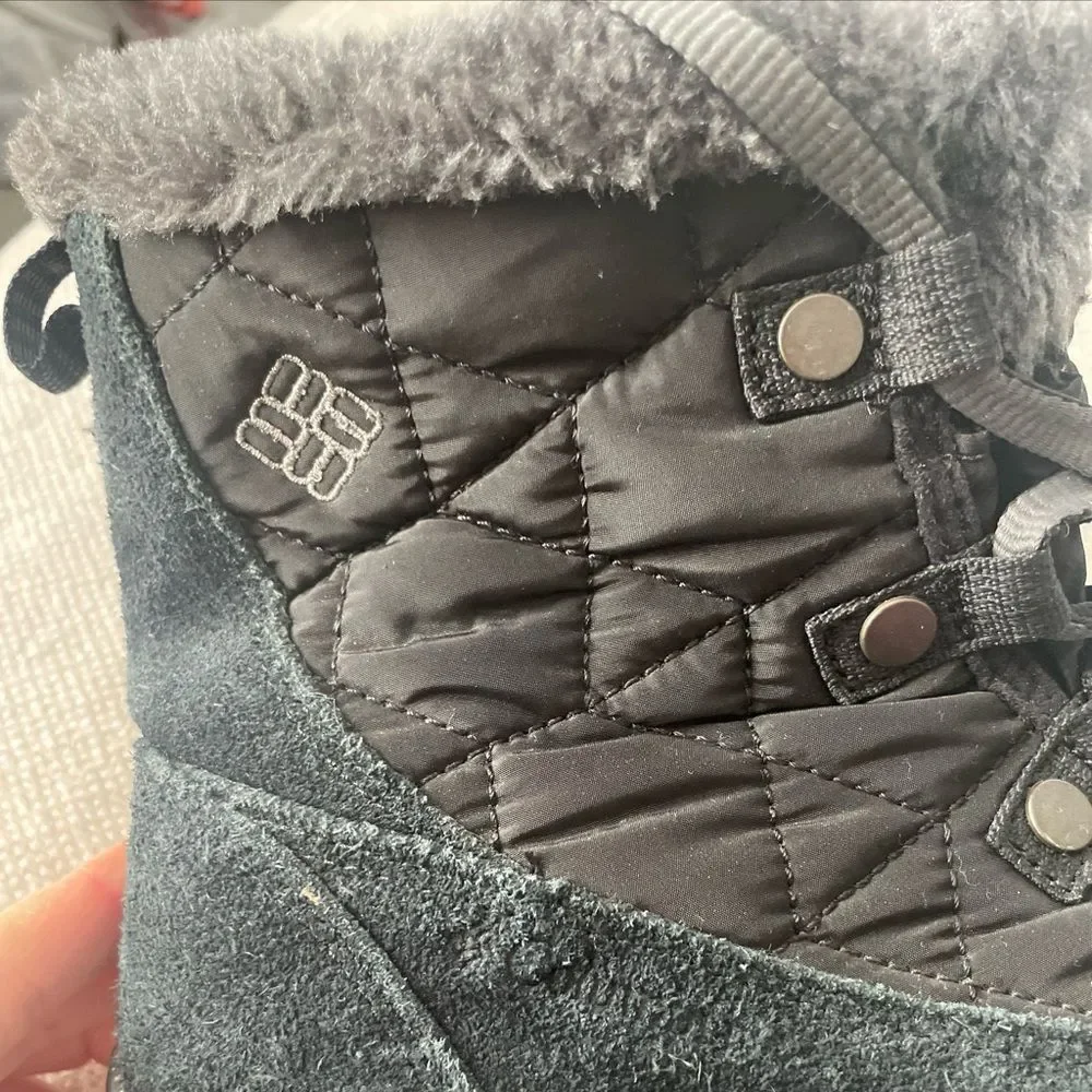 Columbia Women's Black 200 Grams Winter Boots size 7